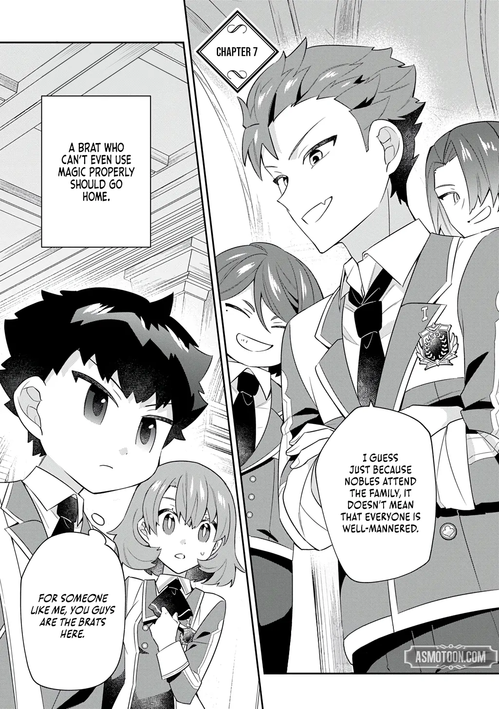 The Divine Mage: The God-Beloved Dropout Enters the Magic Academy Chapter 7 - page 2