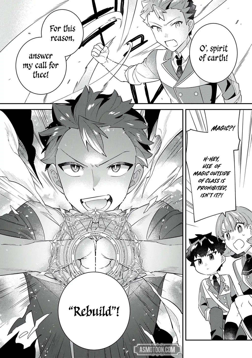 The Divine Mage: The God-Beloved Dropout Enters the Magic Academy Chapter 7 - page 6