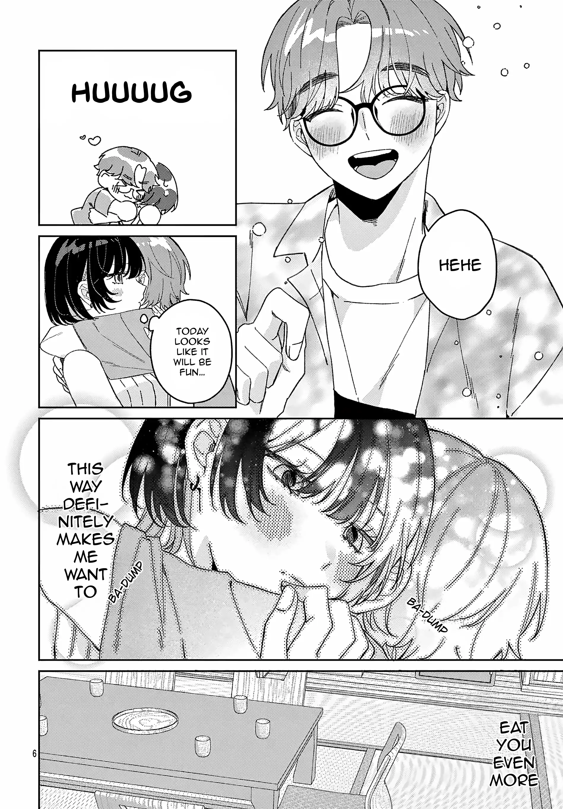 Watashi no Gochisou wa, Kimi. Chapter 6.1 - page 6