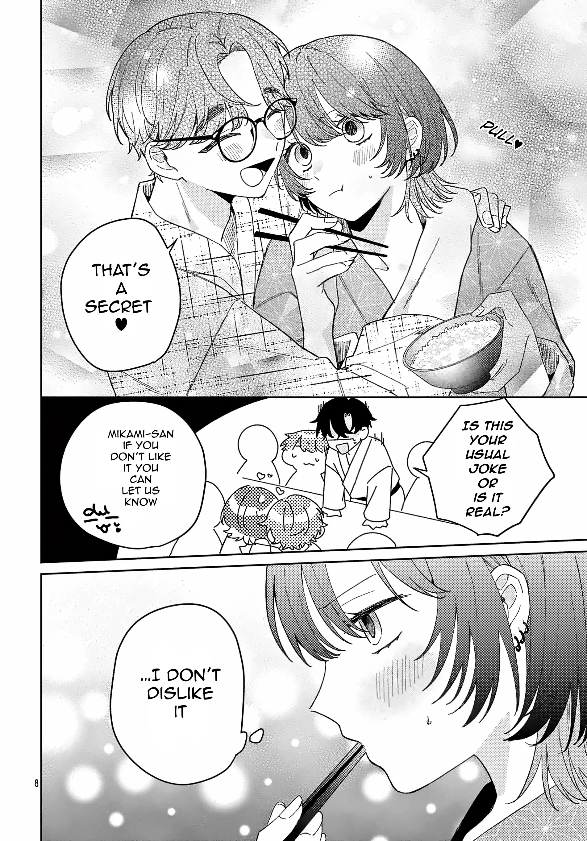 Watashi no Gochisou wa, Kimi. Chapter 6.1 - page 8