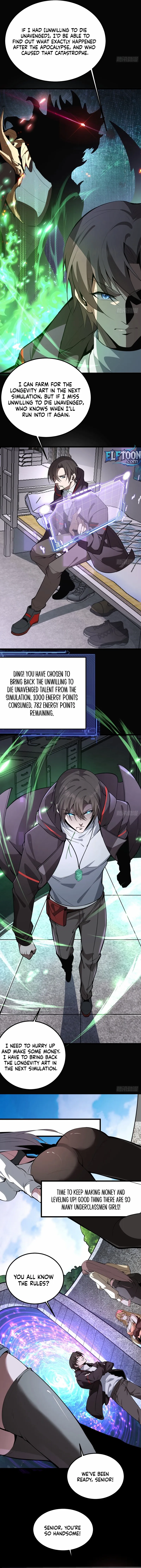 Others level up, I cultivate—emerging only at Great Ascension Chapter 4 - page 3