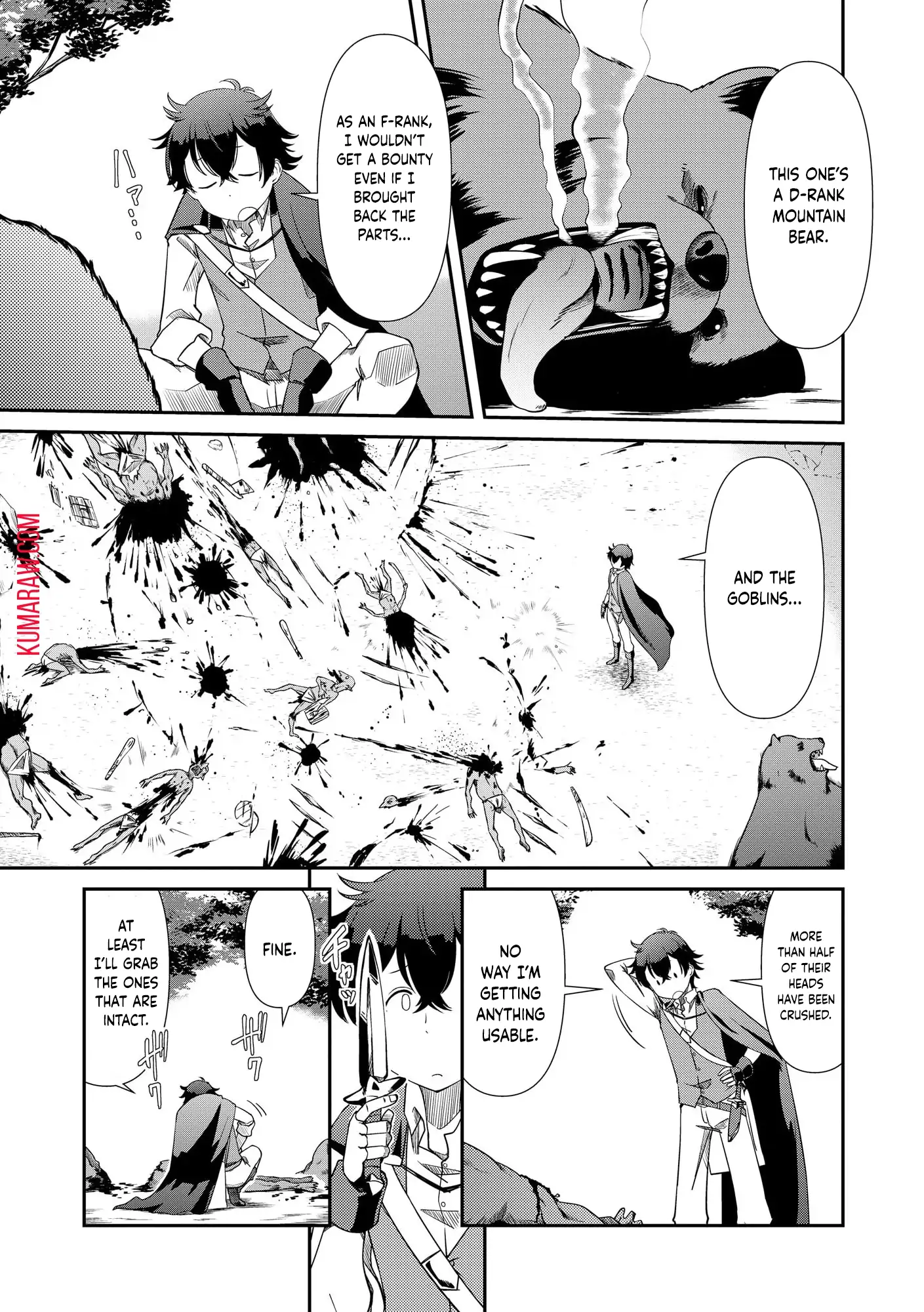 Hitoribocchi no Isekai Hourou – Tsuihousareta F Rank Boukensha wa Koboruto Dake wo Otomo ni Tabi wo suru Chapter 1 - page 7