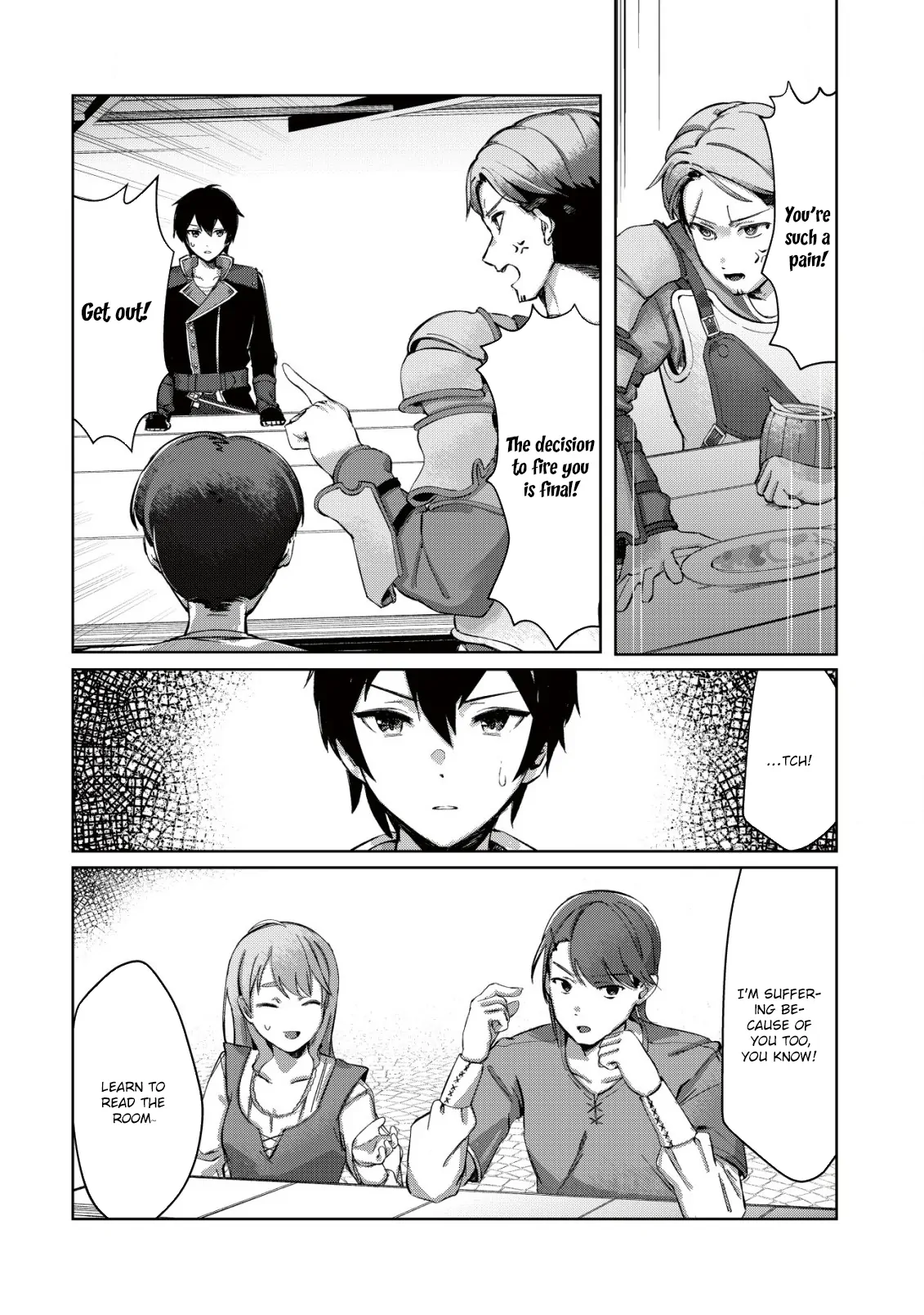 Tsuihousareta Fuyo Mahoutsukai no Nariagari ~Yuusha Party wo Kage kara Sasaeteita to Shiranakatta node Modotte Koi? "Kensei" to "Kenja" no Bishoujo-tachi ni Kakomarete Shiawase nano de Modorimasen~ Chapter 1 - page 7
