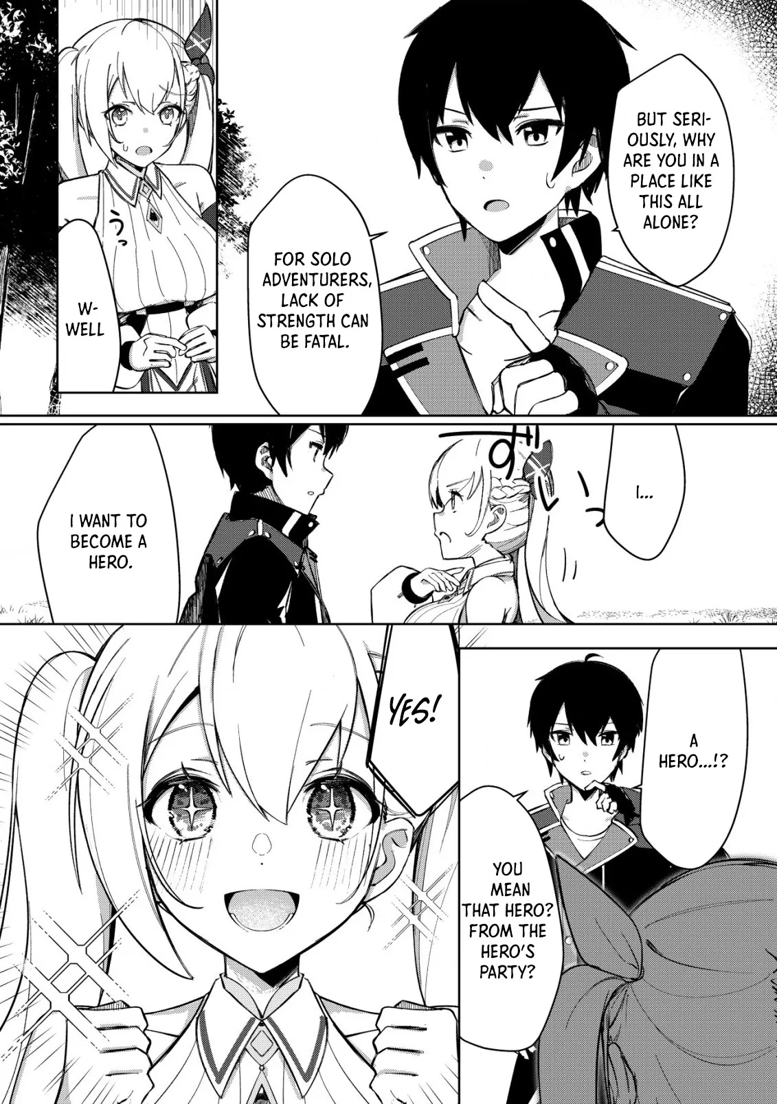 Tsuihousareta Fuyo Mahoutsukai no Nariagari ~Yuusha Party wo Kage kara Sasaeteita to Shiranakatta node Modotte Koi? "Kensei" to "Kenja" no Bishoujo-tachi ni Kakomarete Shiawase nano de Modorimasen~ Chapter 3 - page 23