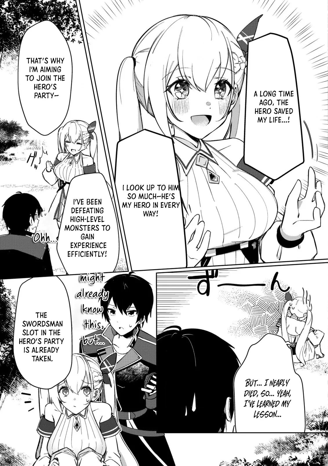Tsuihousareta Fuyo Mahoutsukai no Nariagari ~Yuusha Party wo Kage kara Sasaeteita to Shiranakatta node Modotte Koi? "Kensei" to "Kenja" no Bishoujo-tachi ni Kakomarete Shiawase nano de Modorimasen~ Chapter 3 - page 24