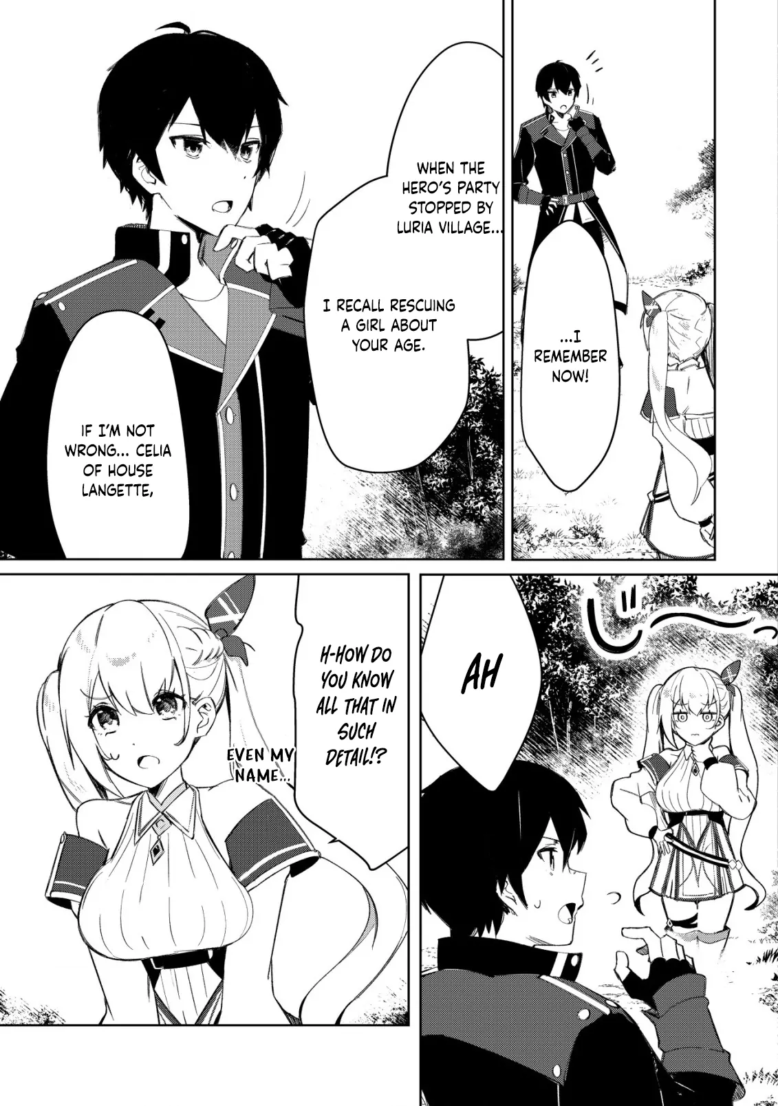Tsuihousareta Fuyo Mahoutsukai no Nariagari ~Yuusha Party wo Kage kara Sasaeteita to Shiranakatta node Modotte Koi? "Kensei" to "Kenja" no Bishoujo-tachi ni Kakomarete Shiawase nano de Modorimasen~ Chapter 4 - page 12