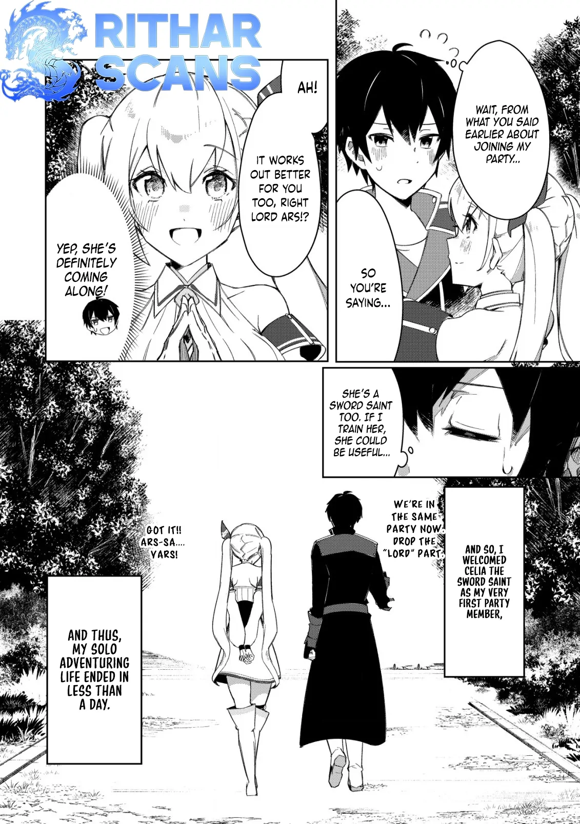 Tsuihousareta Fuyo Mahoutsukai no Nariagari ~Yuusha Party wo Kage kara Sasaeteita to Shiranakatta node Modotte Koi? "Kensei" to "Kenja" no Bishoujo-tachi ni Kakomarete Shiawase nano de Modorimasen~ Chapter 4 - page 15