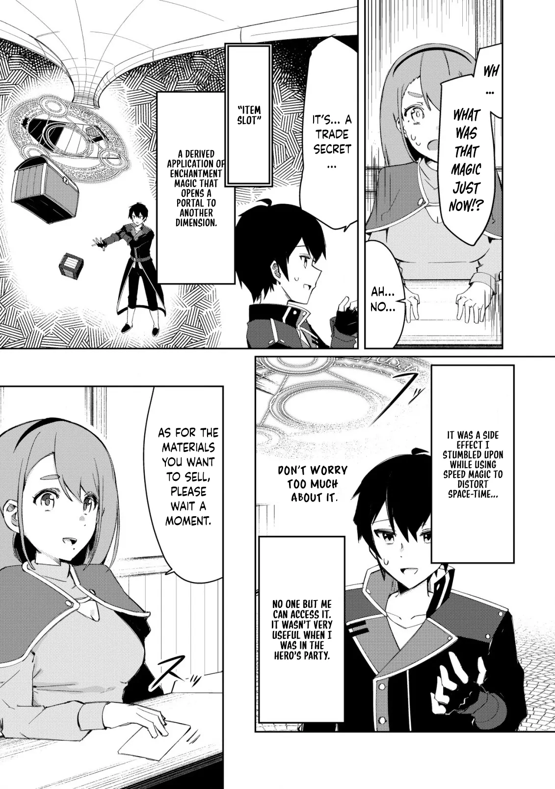 Tsuihousareta Fuyo Mahoutsukai no Nariagari ~Yuusha Party wo Kage kara Sasaeteita to Shiranakatta node Modotte Koi? "Kensei" to "Kenja" no Bishoujo-tachi ni Kakomarete Shiawase nano de Modorimasen~ Chapter 4 - page 17