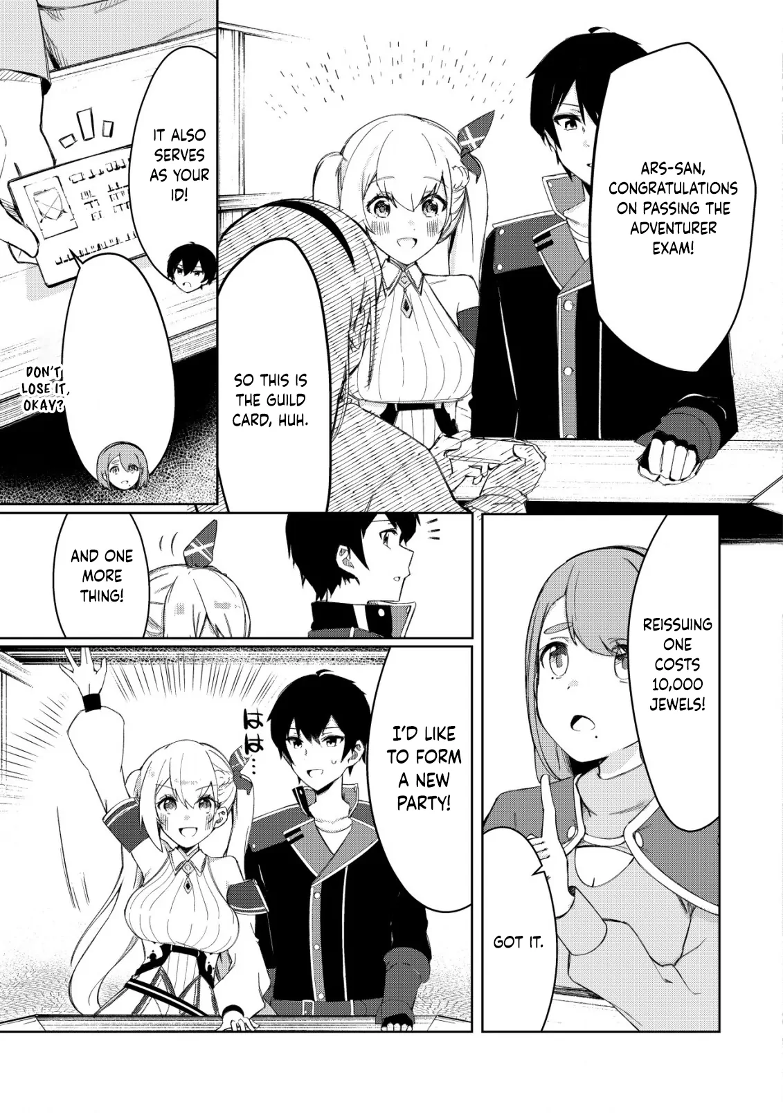 Tsuihousareta Fuyo Mahoutsukai no Nariagari ~Yuusha Party wo Kage kara Sasaeteita to Shiranakatta node Modotte Koi? "Kensei" to "Kenja" no Bishoujo-tachi ni Kakomarete Shiawase nano de Modorimasen~ Chapter 4 - page 18