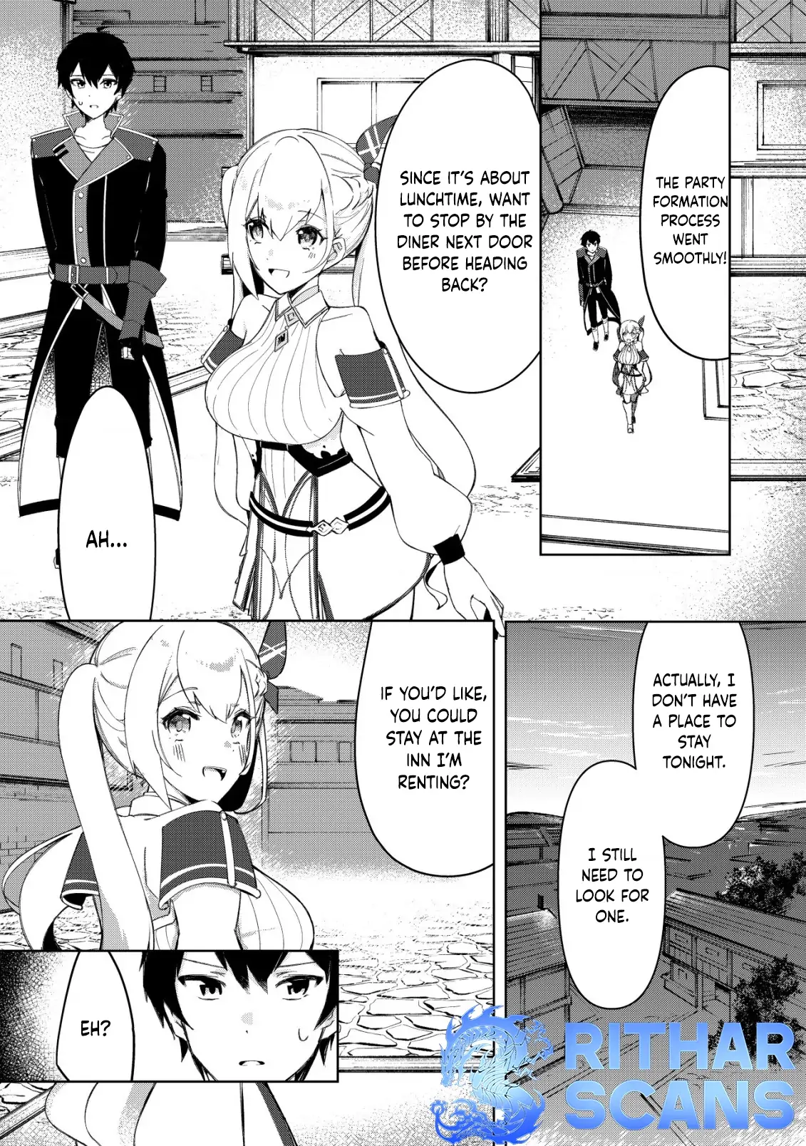Tsuihousareta Fuyo Mahoutsukai no Nariagari ~Yuusha Party wo Kage kara Sasaeteita to Shiranakatta node Modotte Koi? "Kensei" to "Kenja" no Bishoujo-tachi ni Kakomarete Shiawase nano de Modorimasen~ Chapter 4 - page 19