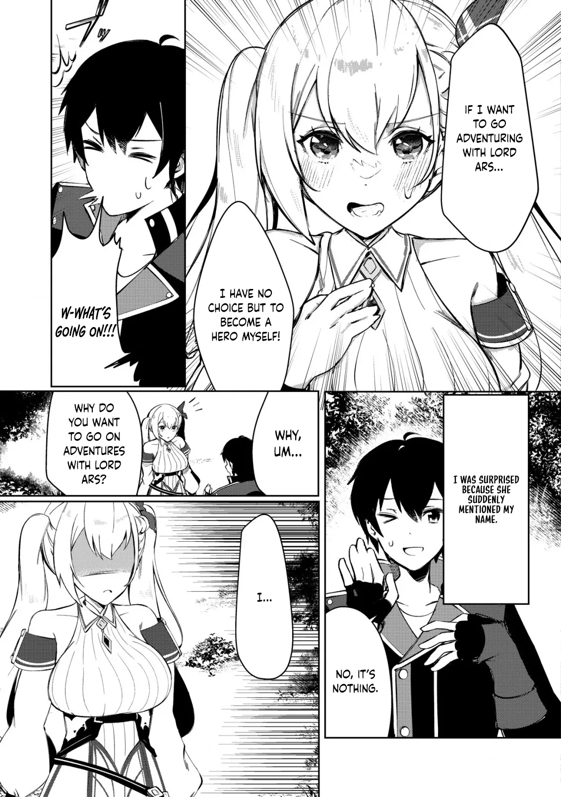 Tsuihousareta Fuyo Mahoutsukai no Nariagari ~Yuusha Party wo Kage kara Sasaeteita to Shiranakatta node Modotte Koi? "Kensei" to "Kenja" no Bishoujo-tachi ni Kakomarete Shiawase nano de Modorimasen~ Chapter 4 - page 8