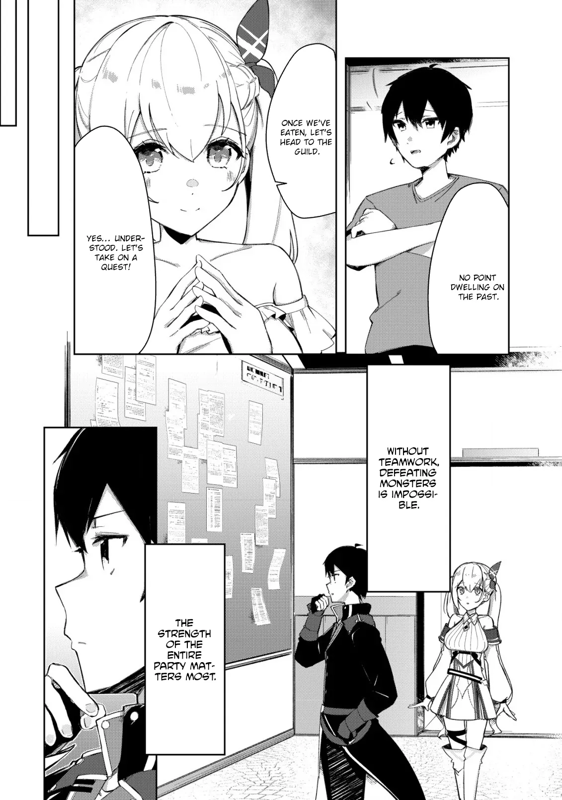 Tsuihousareta Fuyo Mahoutsukai no Nariagari ~Yuusha Party wo Kage kara Sasaeteita to Shiranakatta node Modotte Koi? "Kensei" to "Kenja" no Bishoujo-tachi ni Kakomarete Shiawase nano de Modorimasen~ Chapter 5 - page 9