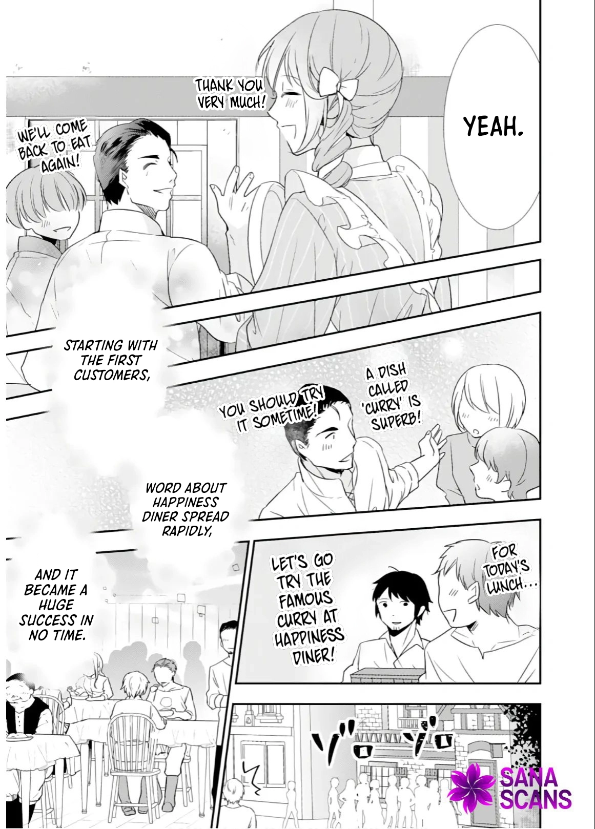 The Happy Restaurant’s Otherworldly Meals Chapter 4 - page 23