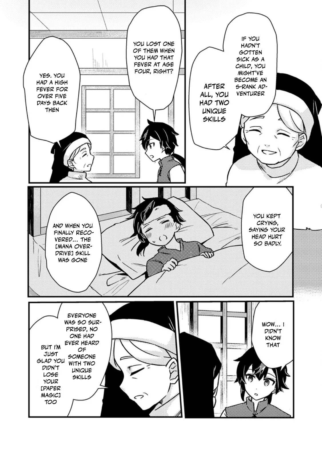 Zako Skill" to Tsuihou Sareta Kami Tsukai, Shin no Chikara ga Kakuseishi Sekai Saikyou ni ~Sekai de Boku Dake Unique Skill wo Futatsu Motteta node Shin no Nakama to Nariagaru~ Chapter 1 - page 19