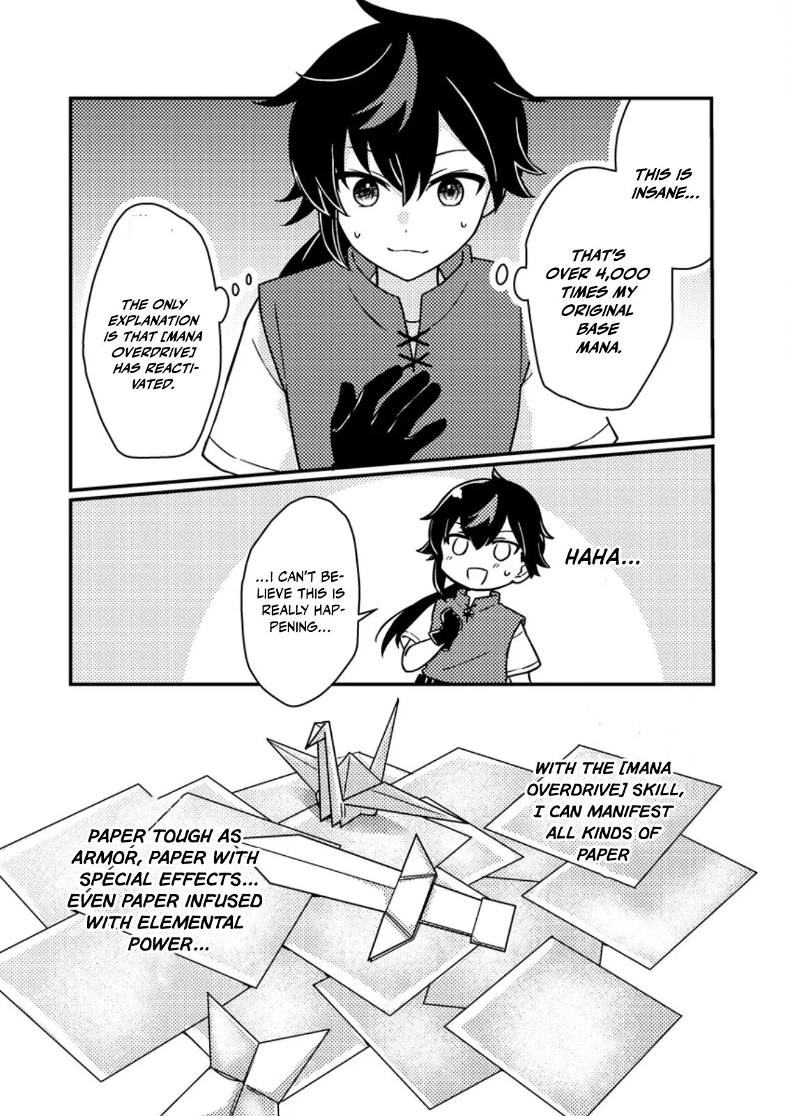 Zako Skill" to Tsuihou Sareta Kami Tsukai, Shin no Chikara ga Kakuseishi Sekai Saikyou ni ~Sekai de Boku Dake Unique Skill wo Futatsu Motteta node Shin no Nakama to Nariagaru~ Chapter 1 - page 33