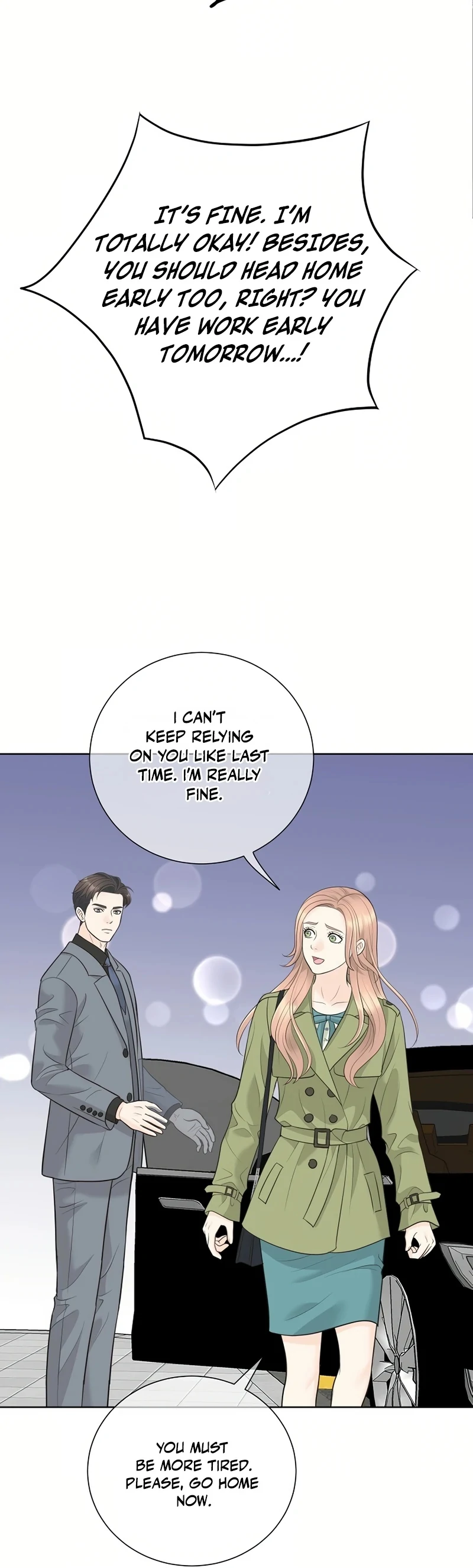 I Became a Fake Family With My Boss Chapter 16 - page 52