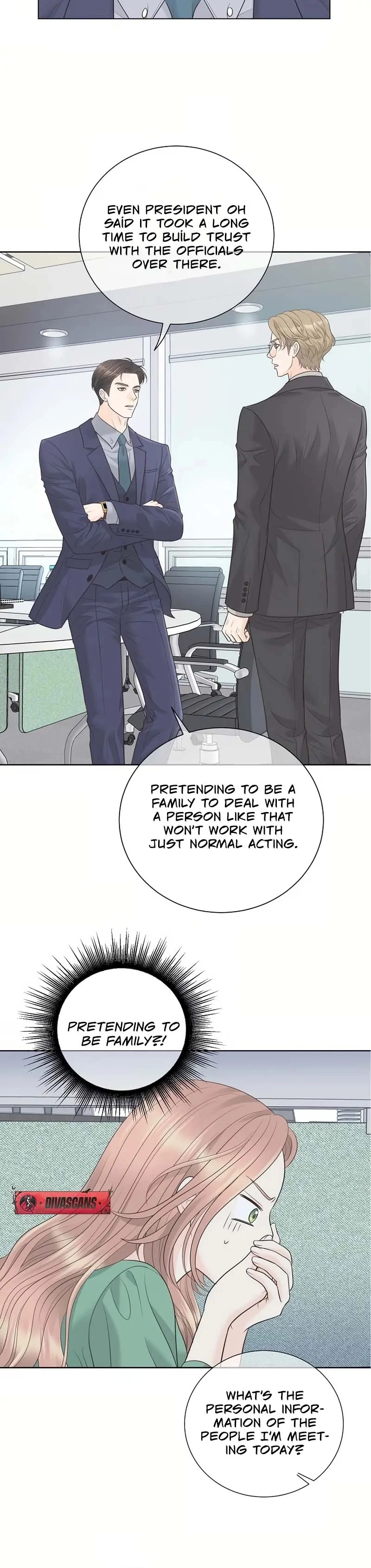 I Became a Fake Family With My Boss Chapter 18 - page 42