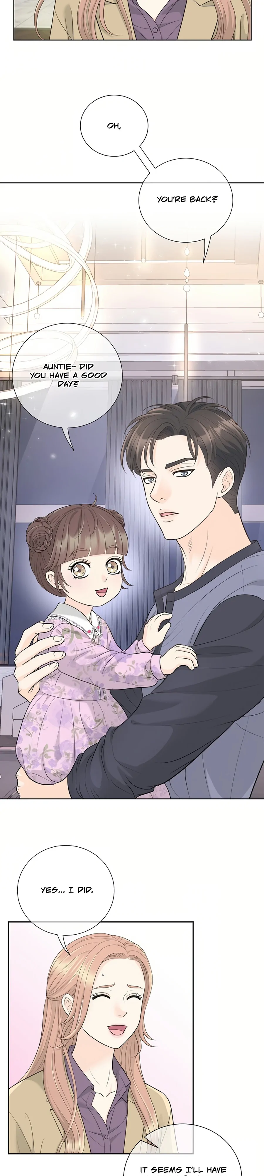 I Became a Fake Family With My Boss Chapter 27 - page 9