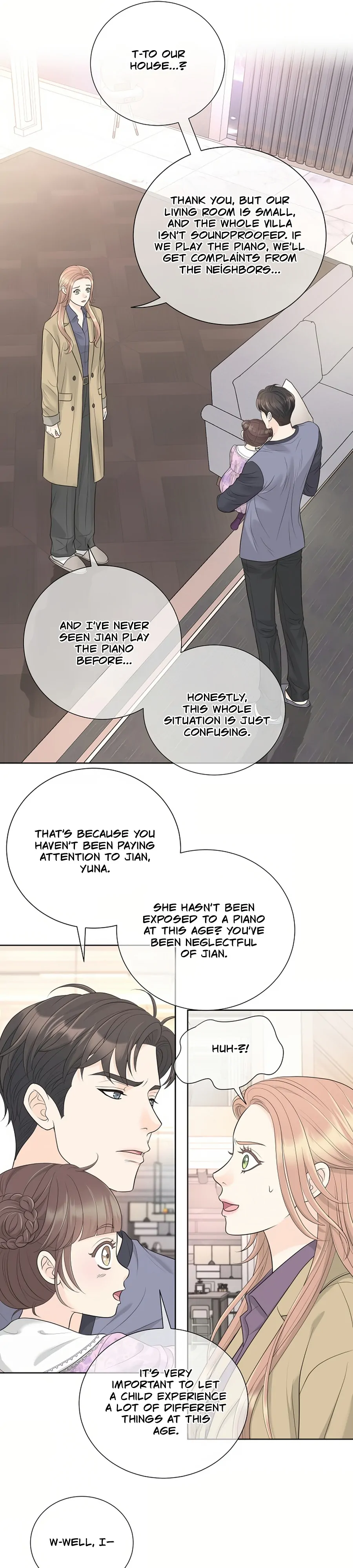 I Became a Fake Family With My Boss Chapter 27 - page 12