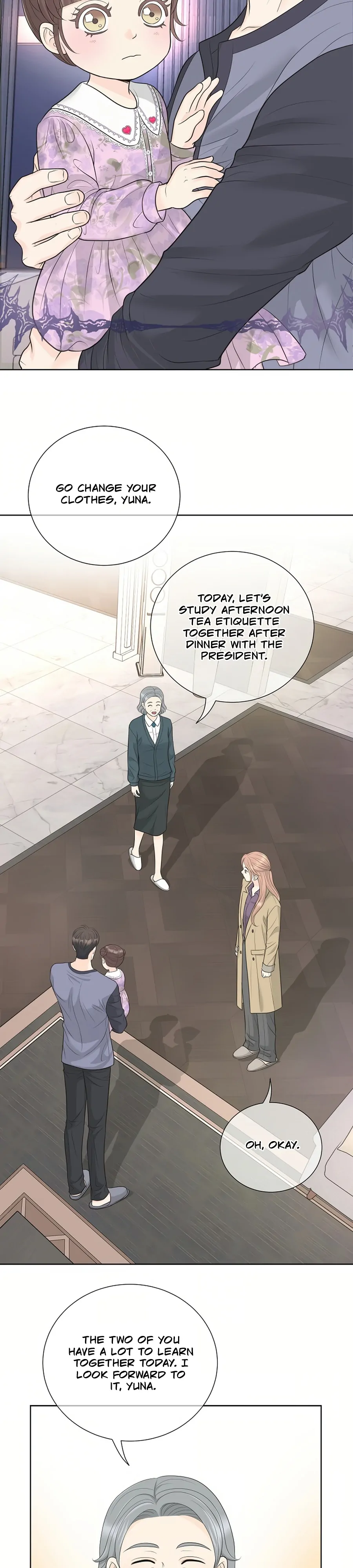 I Became a Fake Family With My Boss Chapter 27 - page 14