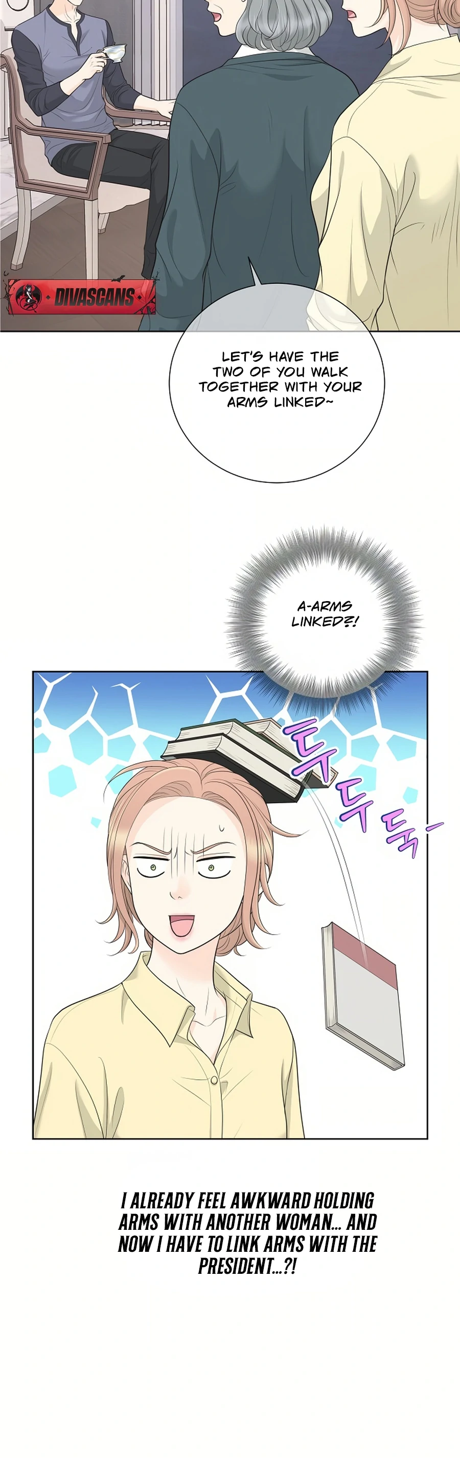 I Became a Fake Family With My Boss Chapter 27 - page 19