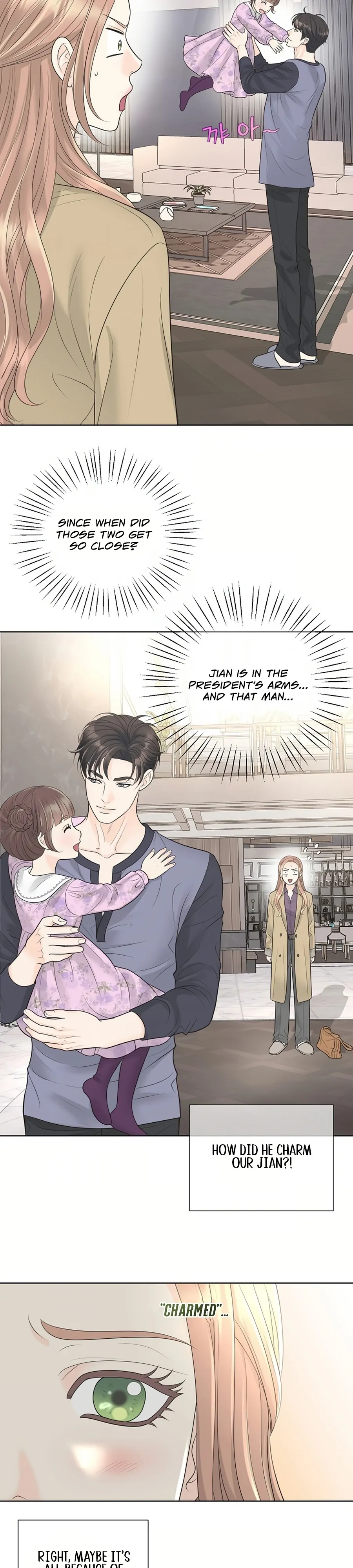 I Became a Fake Family With My Boss Chapter 27 - page 3