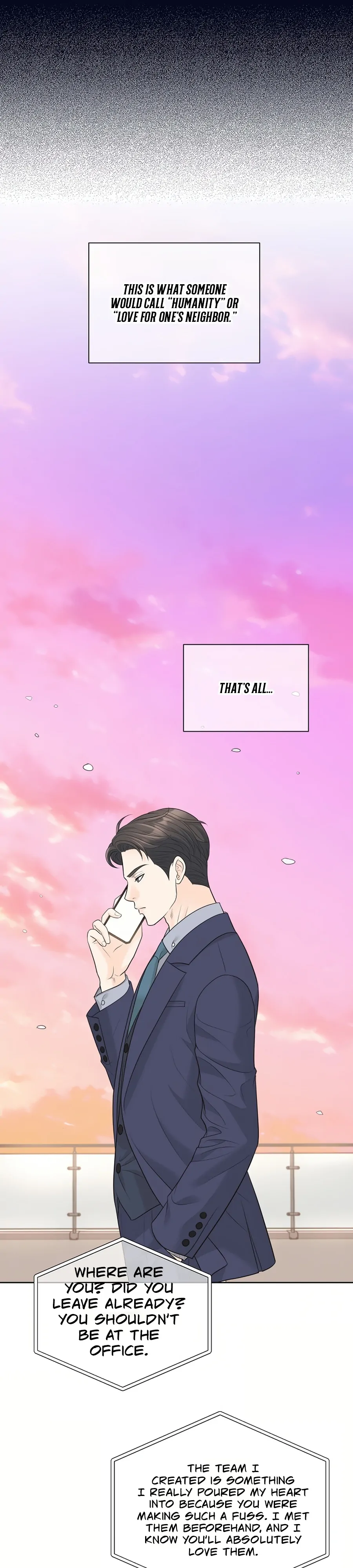 I Became a Fake Family With My Boss Chapter 21 - page 12