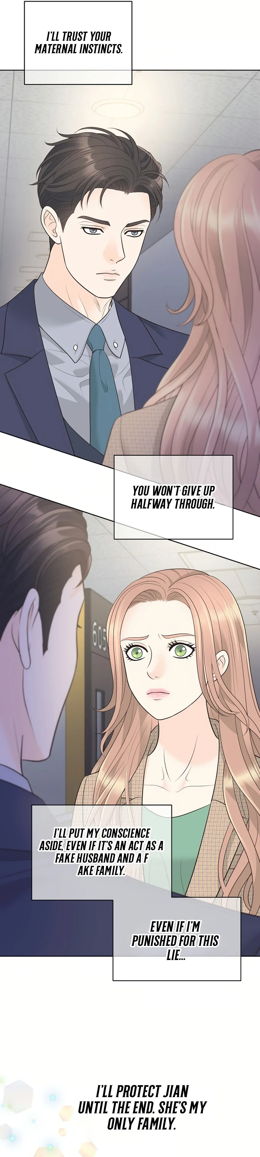 I Became a Fake Family With My Boss Chapter 21 - page 20