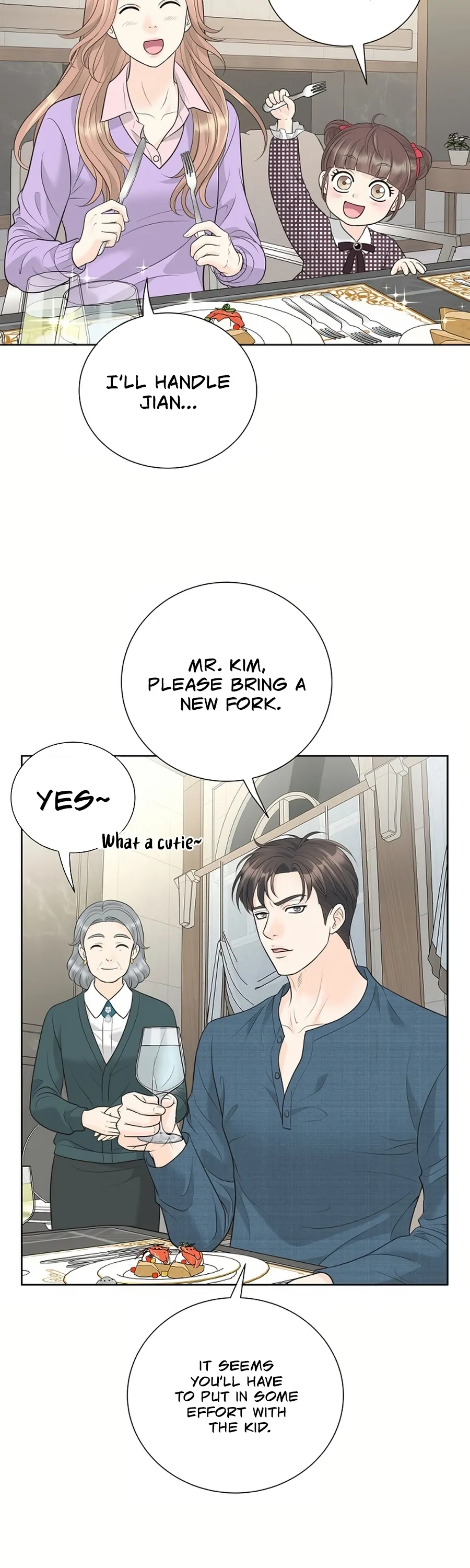 I Became a Fake Family With My Boss Chapter 22 - page 8