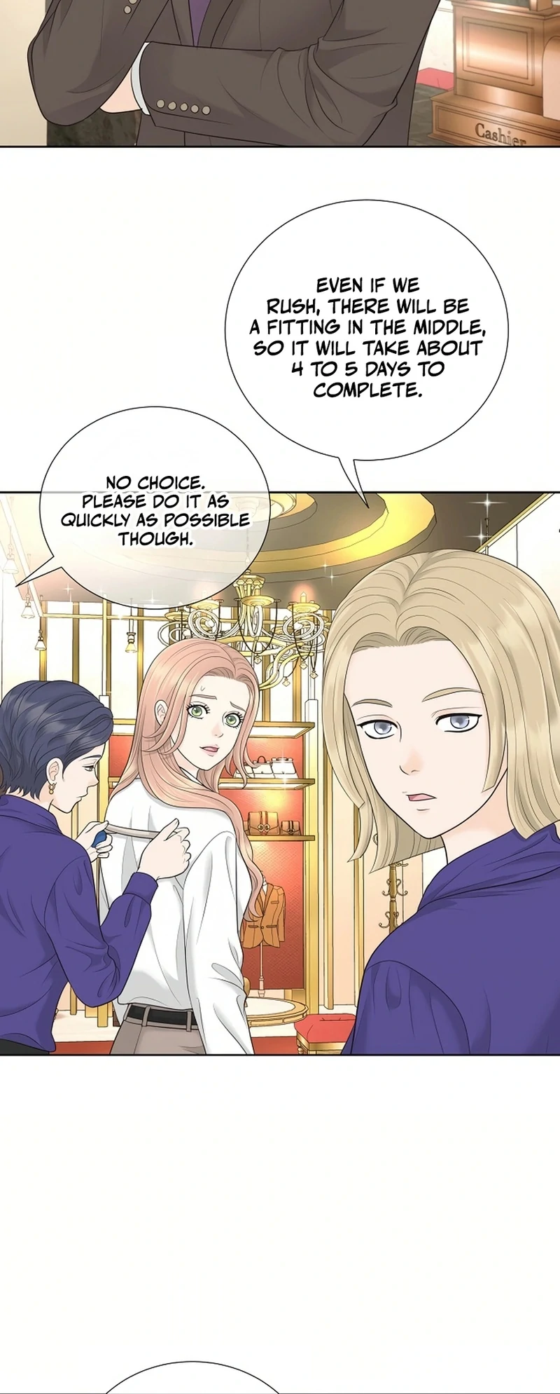 I Became a Fake Family With My Boss Chapter 23 - page 78