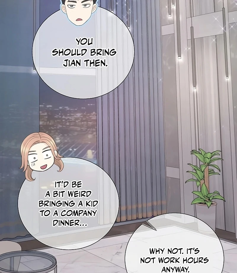I Became a Fake Family With My Boss Chapter 34 - page 55