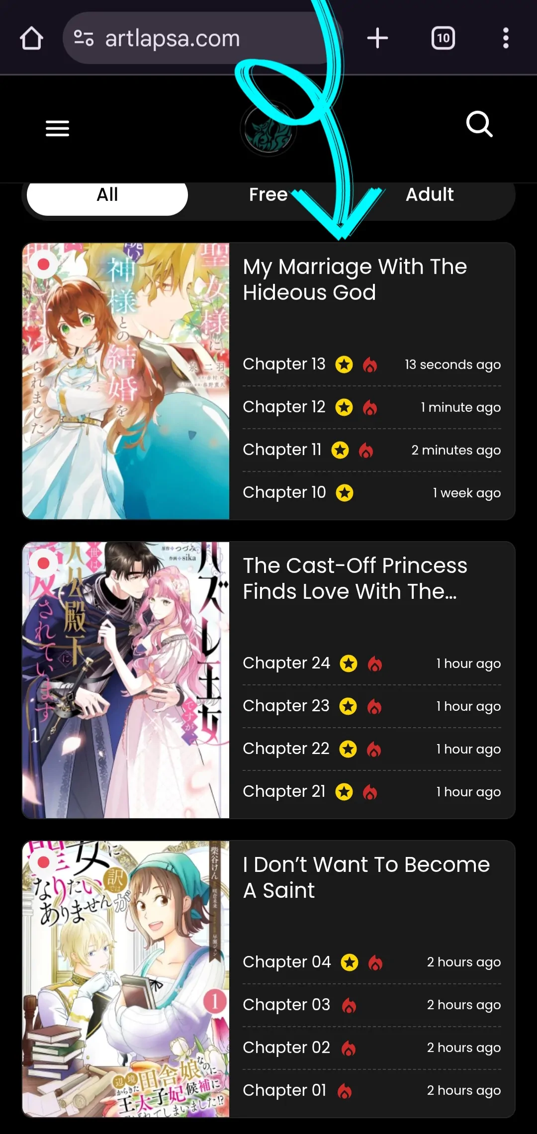 My Marriage with the Hideous God Chapter 4 - page 1