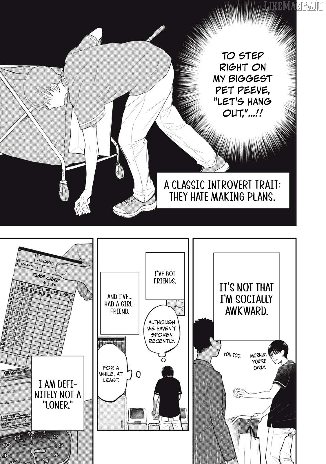Solo-fessional: Solo Katsu Danshi to Bocchi Joshi no Koubousen Chapter 1 - page 6