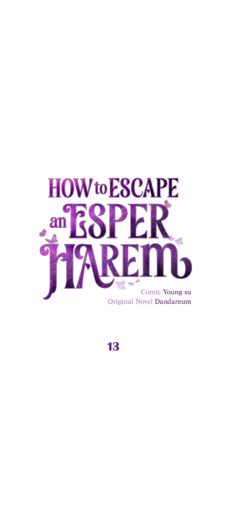 How to Escape an Esper Harem Chapter 13 - page 1