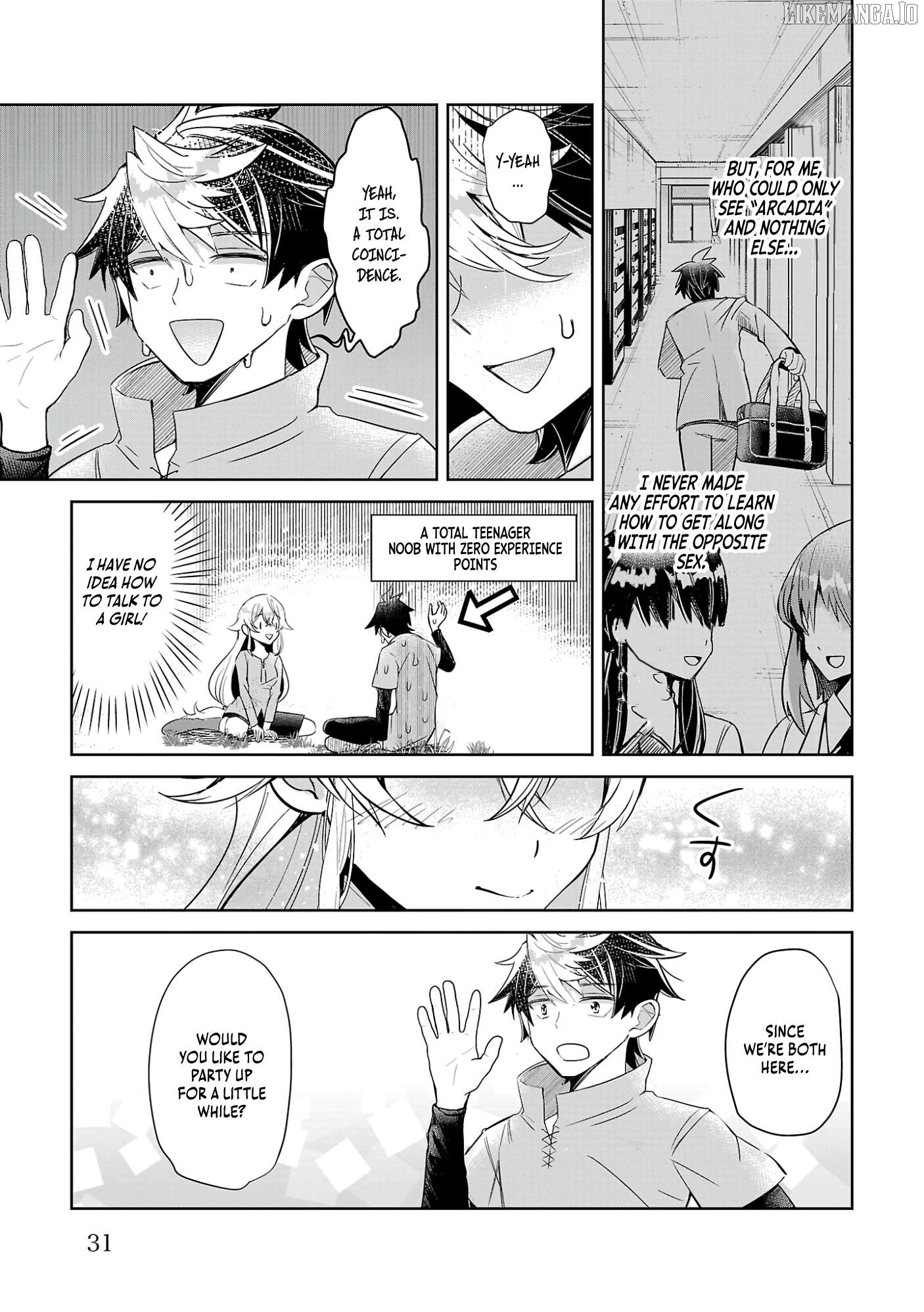 Arcadia Service - Kaishi kara San Nen Imasara Hajimeru Kasou Sekai Kouryaku Chapter 1 - page 33