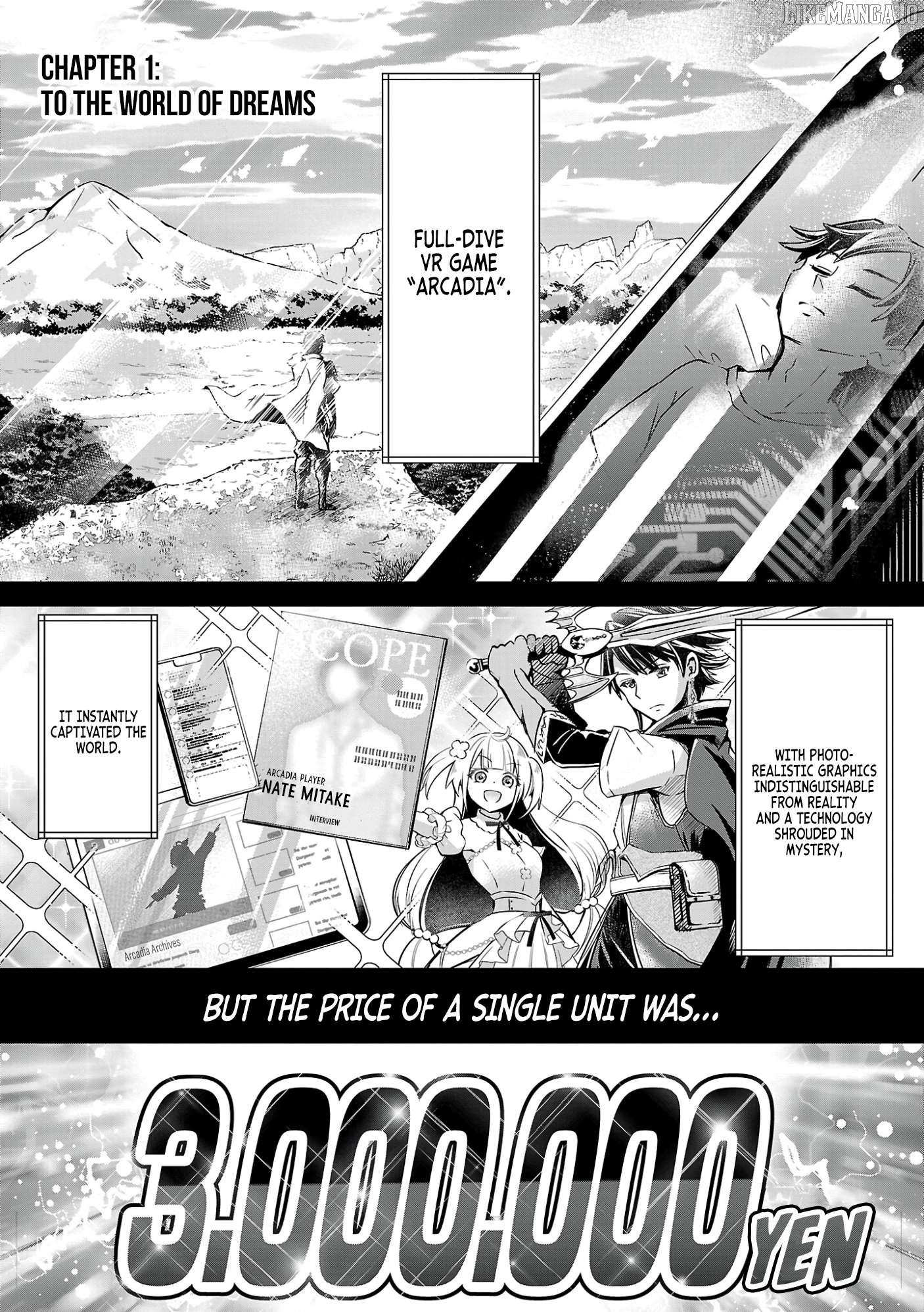 Arcadia Service - Kaishi kara San Nen Imasara Hajimeru Kasou Sekai Kouryaku Chapter 1 - page 5