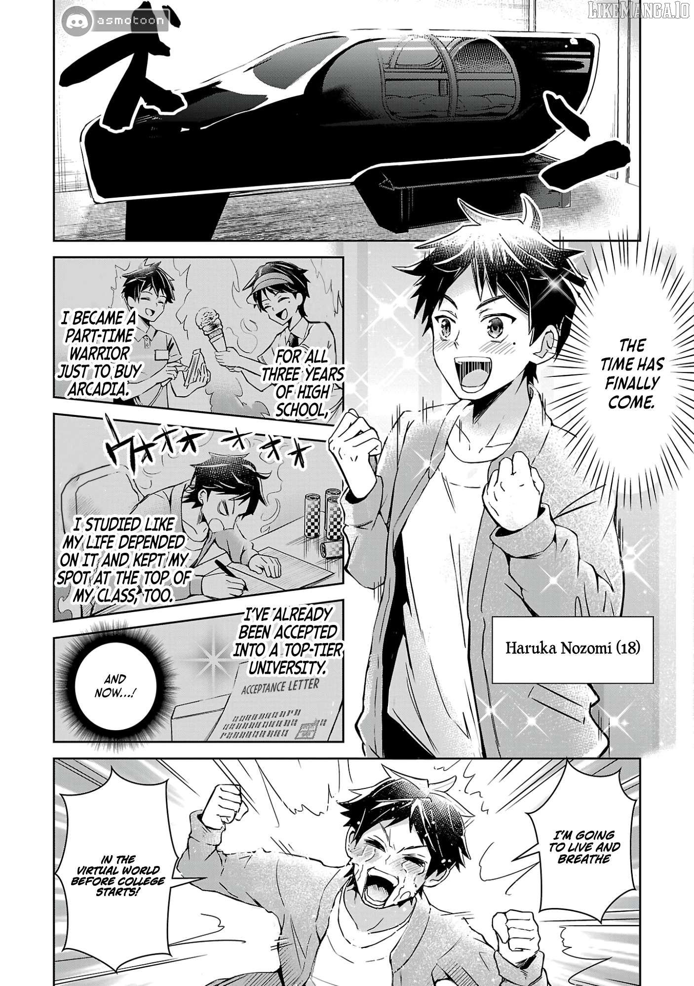 Arcadia Service - Kaishi kara San Nen Imasara Hajimeru Kasou Sekai Kouryaku Chapter 1 - page 6