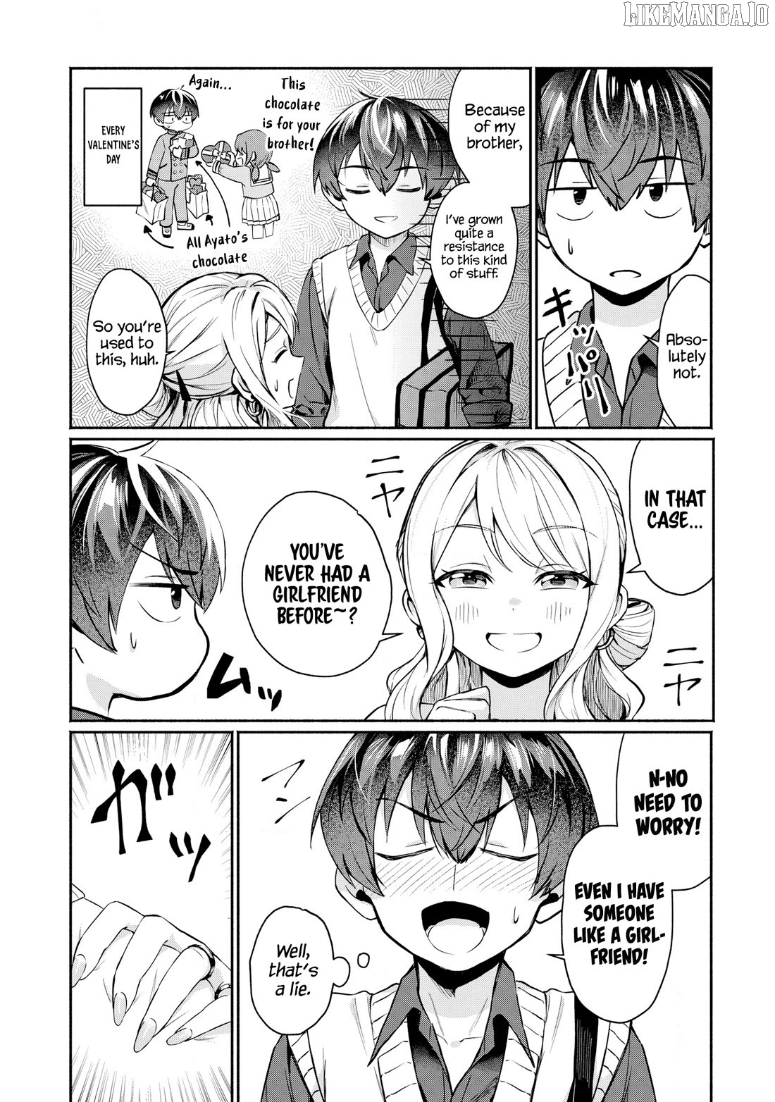 Apparently, My Childhood Friend’s Older Sister, Who is Called a Gal Nowadays, is a Yandere Who Pathologically Loves Me Chapter 1 - page 25