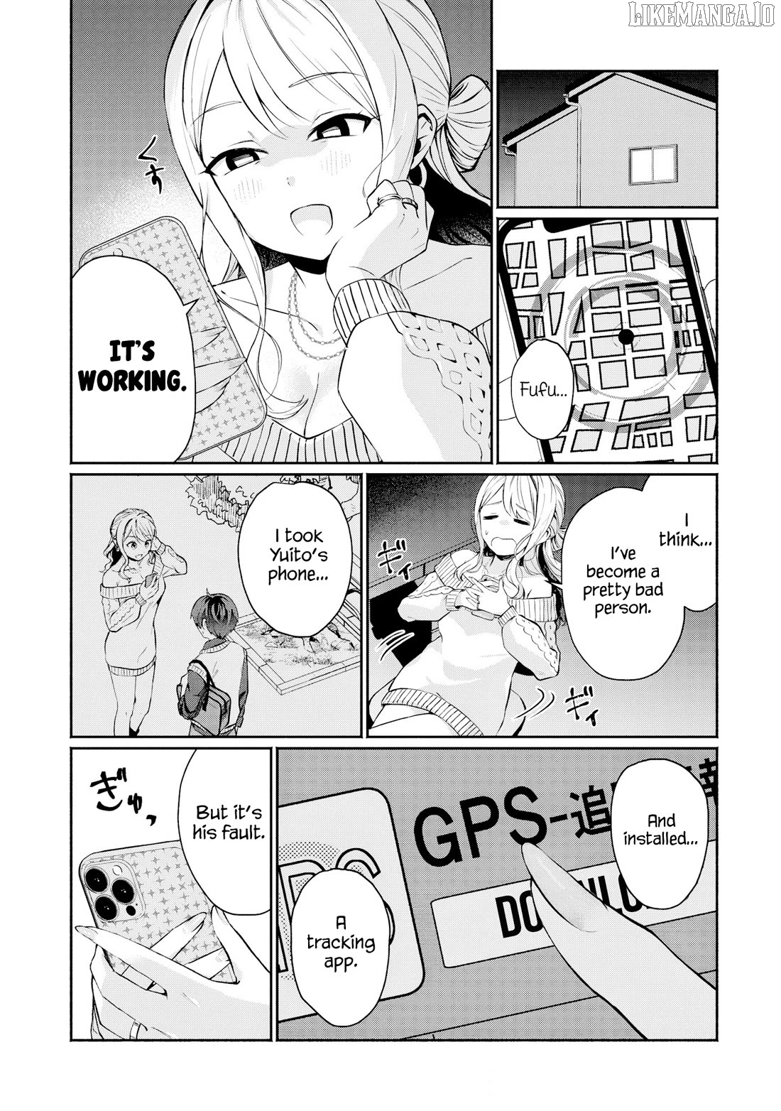 Apparently, My Childhood Friend’s Older Sister, Who is Called a Gal Nowadays, is a Yandere Who Pathologically Loves Me Chapter 2 - page 22