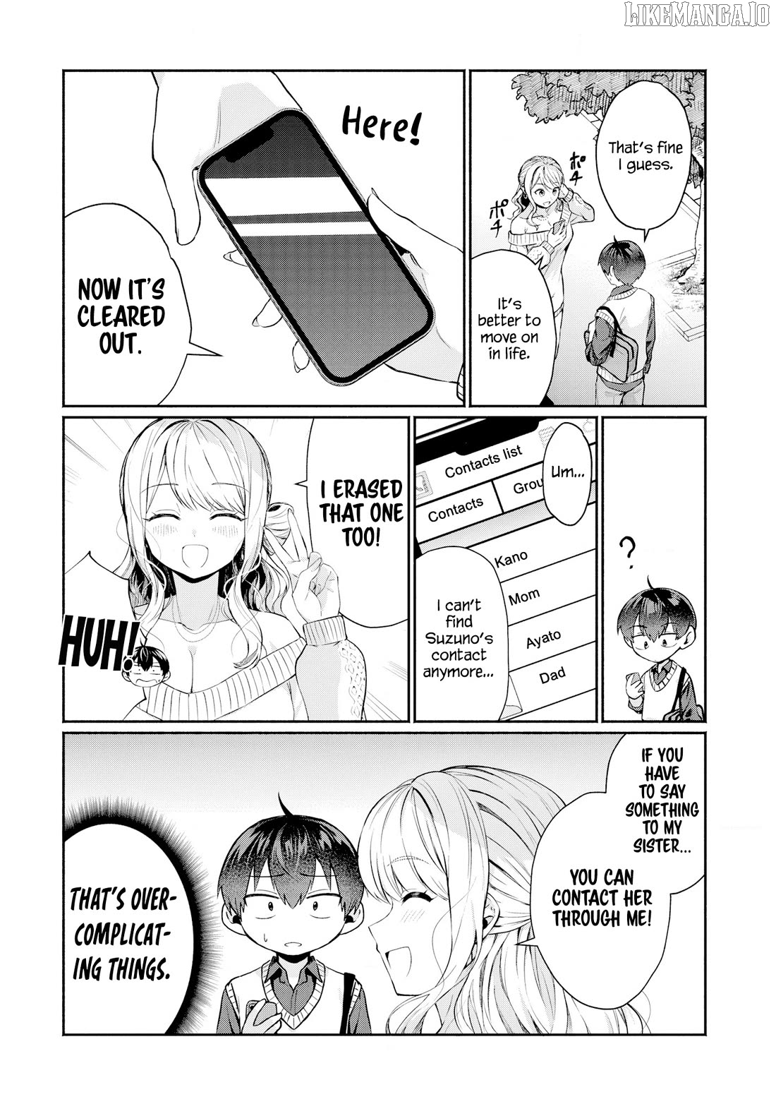 Apparently, My Childhood Friend’s Older Sister, Who is Called a Gal Nowadays, is a Yandere Who Pathologically Loves Me Chapter 2 - page 5