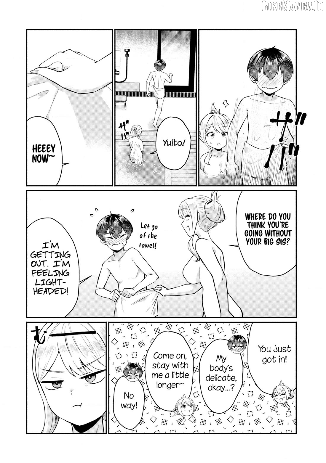 Apparently, My Childhood Friend’s Older Sister, Who is Called a Gal Nowadays, is a Yandere Who Pathologically Loves Me Chapter 4 - page 8