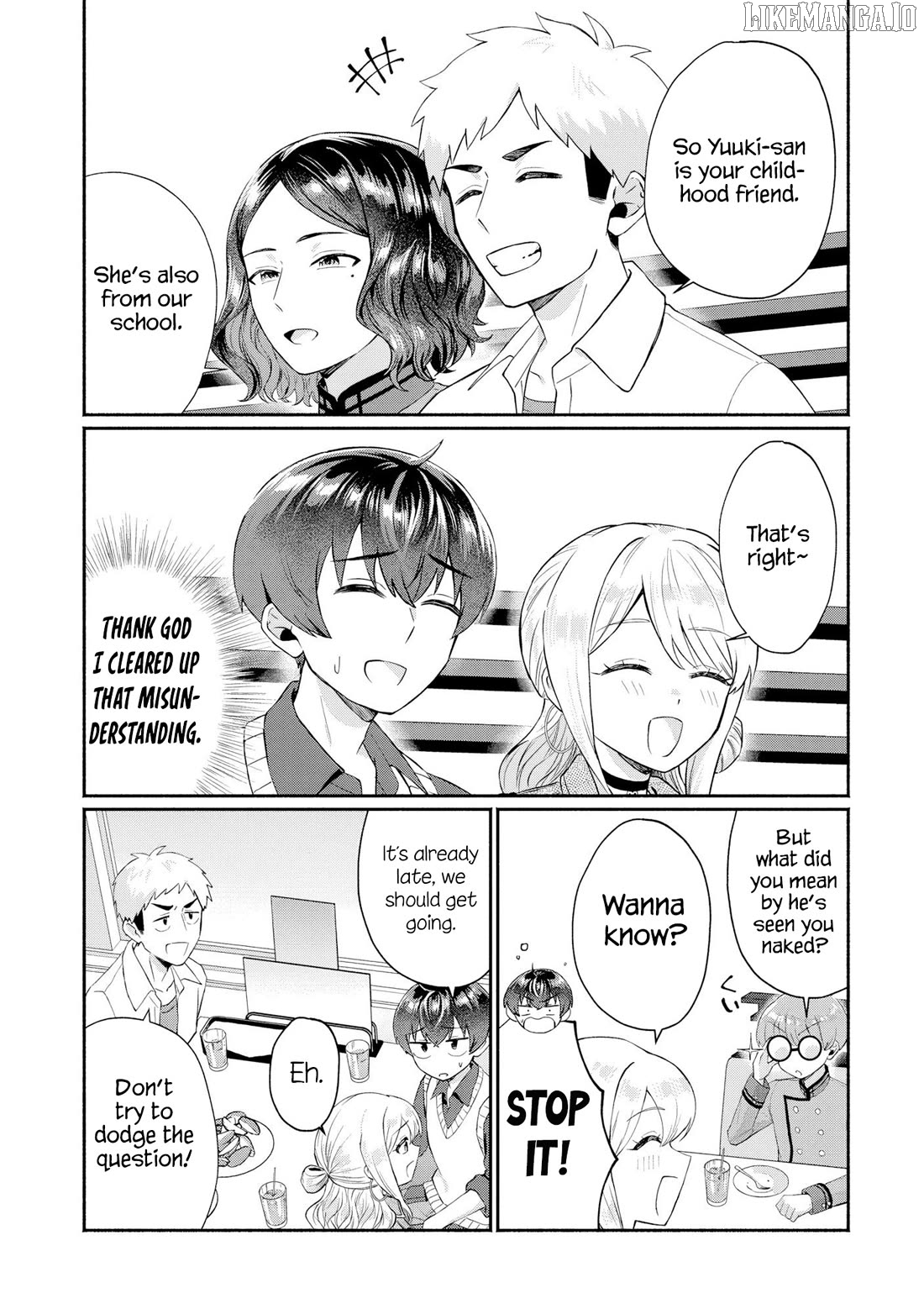 Apparently, My Childhood Friend’s Older Sister, Who is Called a Gal Nowadays, is a Yandere Who Pathologically Loves Me Chapter 7 - page 7