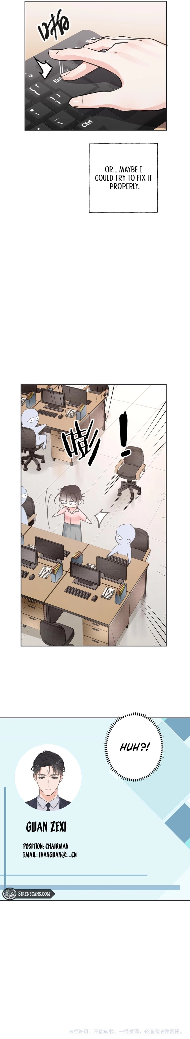 Our relationship hasn’t been made public yet Chapter 2 - page 6