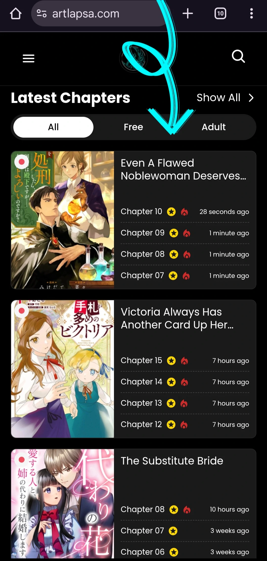 Even a flawed noblewoman deserves a happy ending. Chapter 2 - page 1