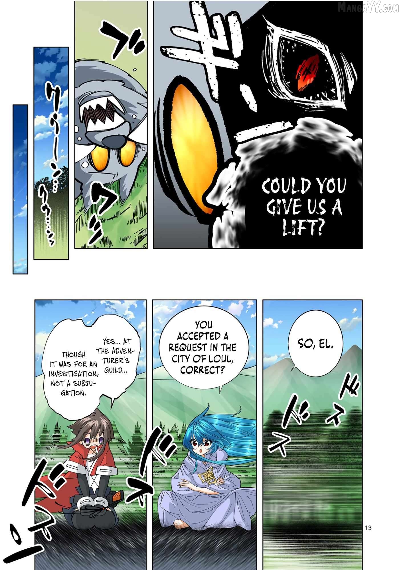 Saika no Majo wa Jiyuu ni Kurashitai Chapter 4 - page 14