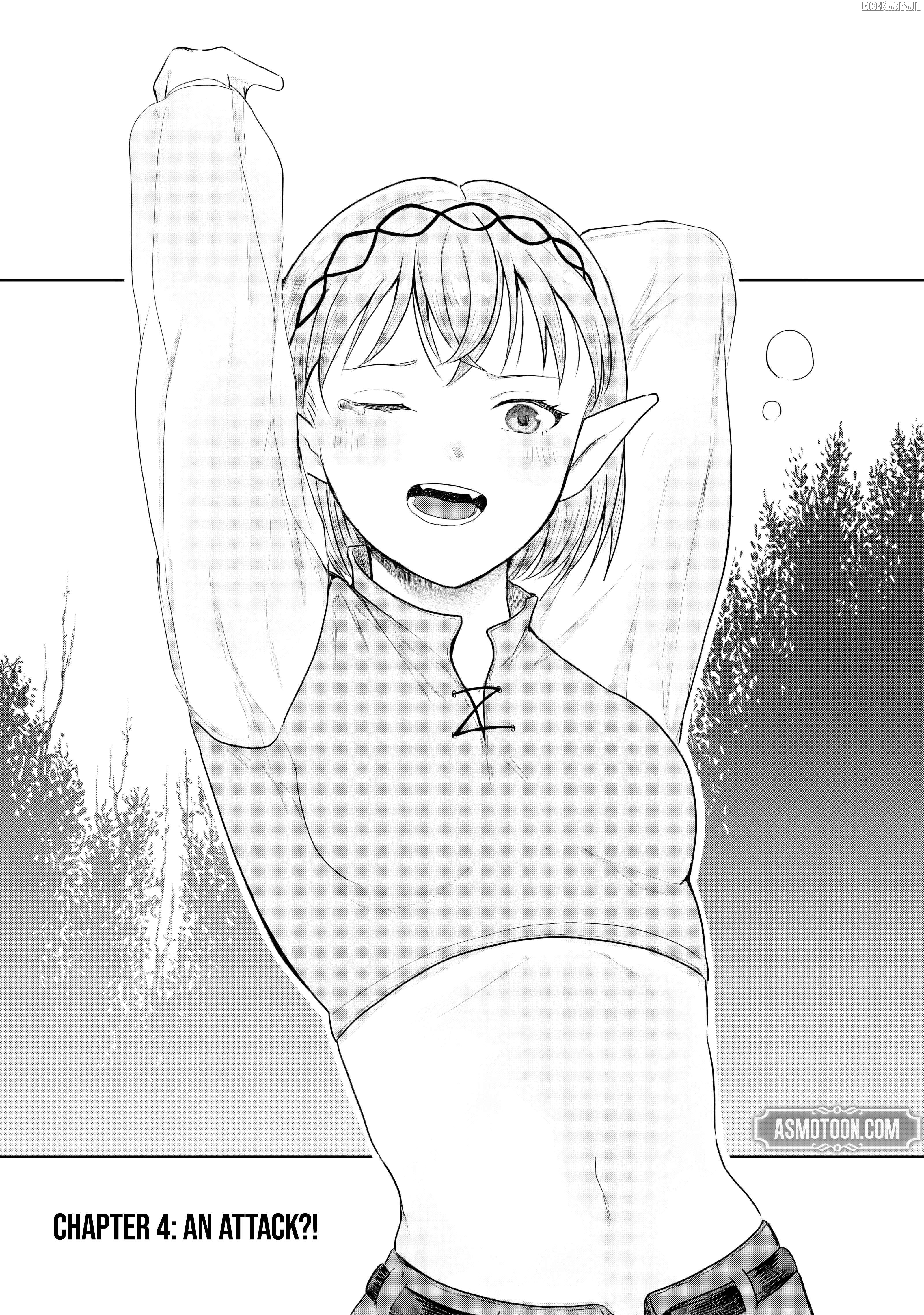 "Sono Hen no Kusa demo Kuttoke" to Tsuihou Sareta Munou Skill [Shokubutsugui] Mochi Tenseisha, Elf no Sato de Maboroshi no Shokubutsu o Tabete Musou Suru Chapter 4 - page 2