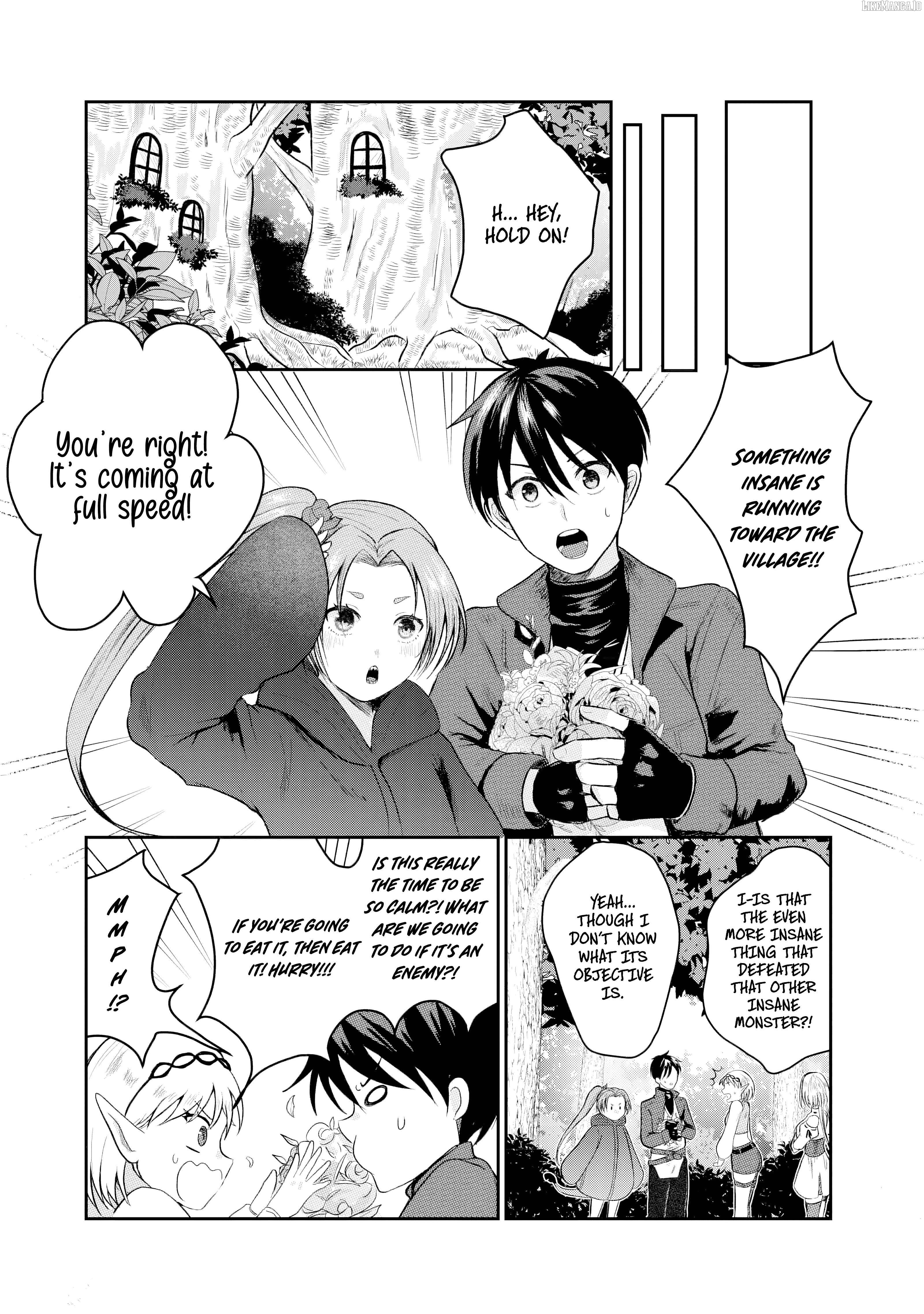"Sono Hen no Kusa demo Kuttoke" to Tsuihou Sareta Munou Skill [Shokubutsugui] Mochi Tenseisha, Elf no Sato de Maboroshi no Shokubutsu o Tabete Musou Suru Chapter 5 - page 7