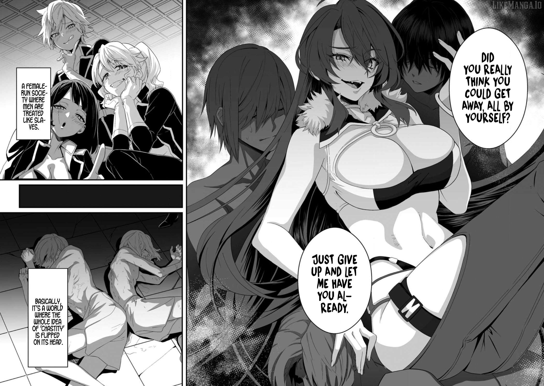 Teisou Gyakuten Sekai De Yuiitsu No Otoko Kishi No Ore, Onna Kishi Gakuen Ni Nyuugaku Shitara Nazeka Eiyou Atsukai Sareta ~Zetsurin Skill De Harem Musou~ Chapter 1 - page 2