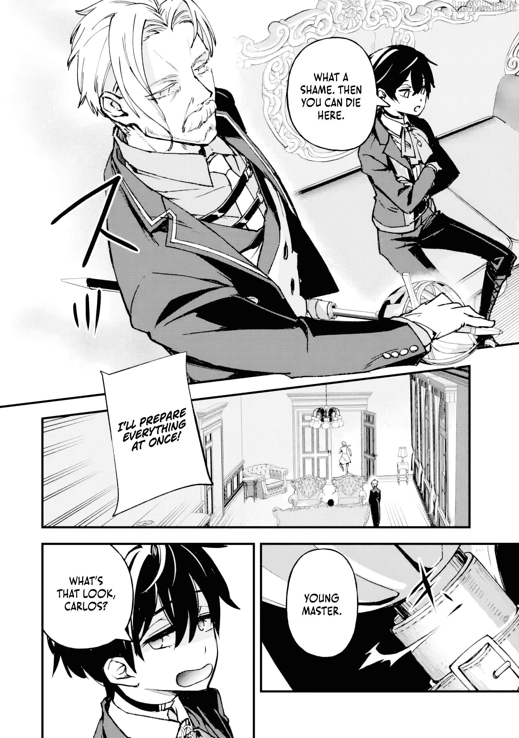 The Villainous Noble Quit Becoming One of the Four Heavenly Kings Because He Didn’t Want to Die Chapter 3.3 - page 3
