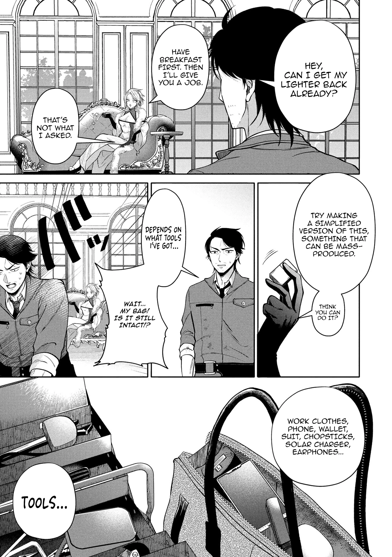 Single Middle-Aged Man’s Isekai Life Chapter 3 - page 5